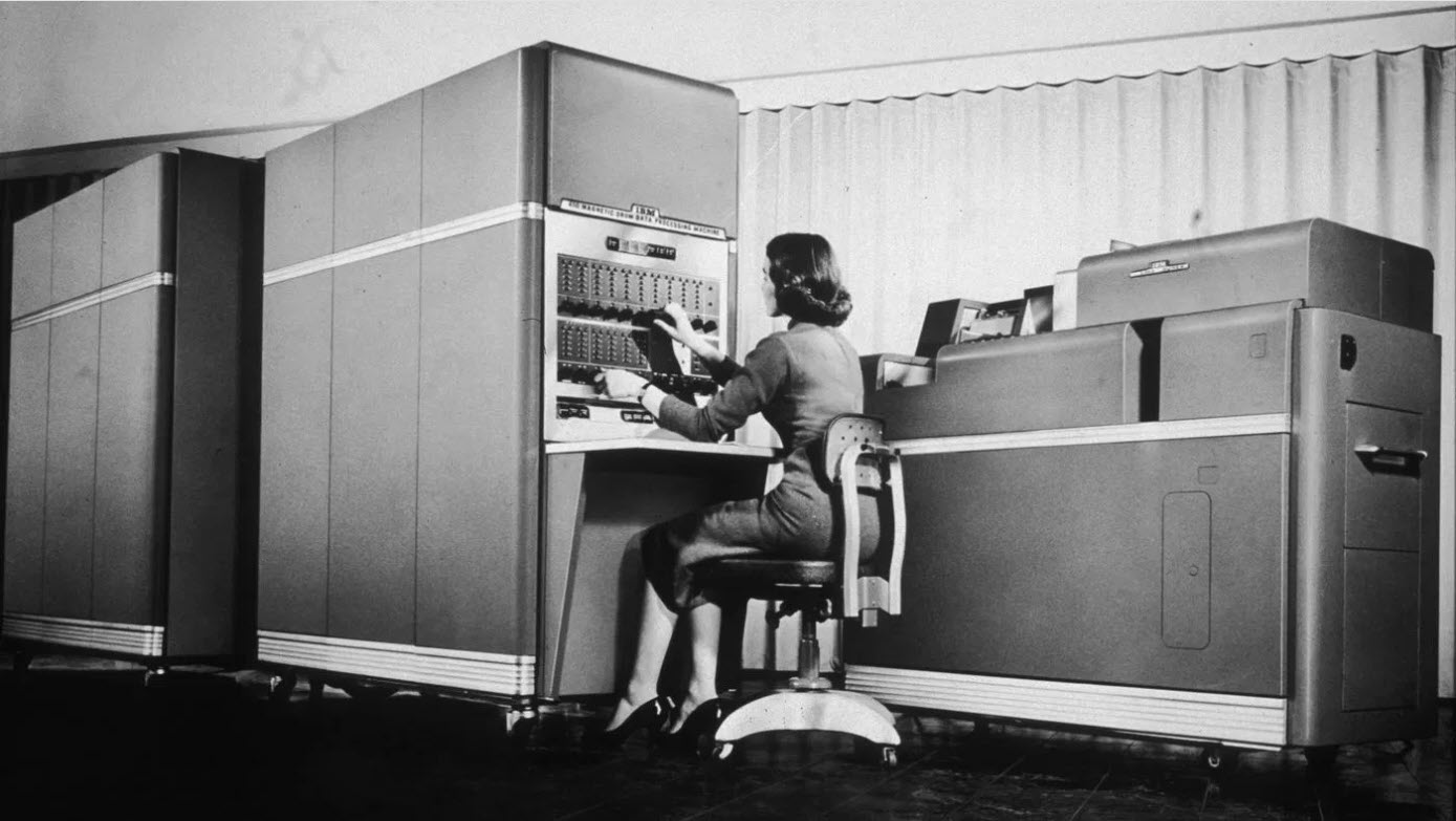 La calculadora de tambor magnético IBM 650